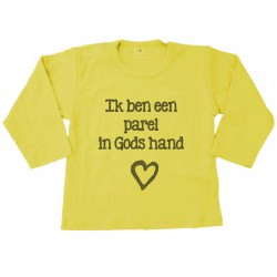 lang shirt okergeel parelinGodshand